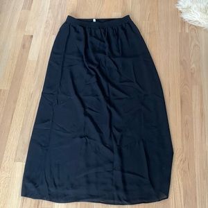 Halogen long flowing skirt